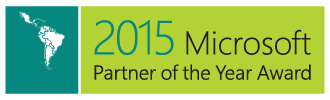 Microsoft Partner of the Year 2015 Winner Latam and Caribbean - Ganador Microsoft Partner del año 2015 para Latinoamérica y el Caribe