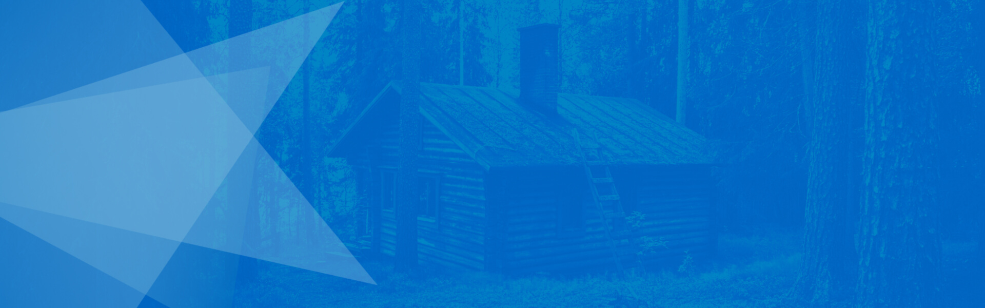 Textura de triángulos y casa en madera en el bosque fondo iT Synergy DevOps